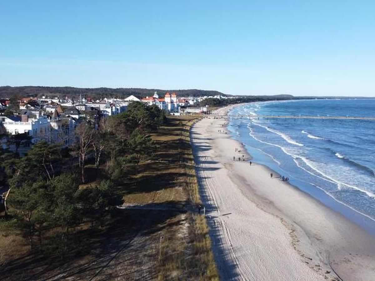 Villa Seeblick Wohnung Nr. 2 Binz Esterno foto